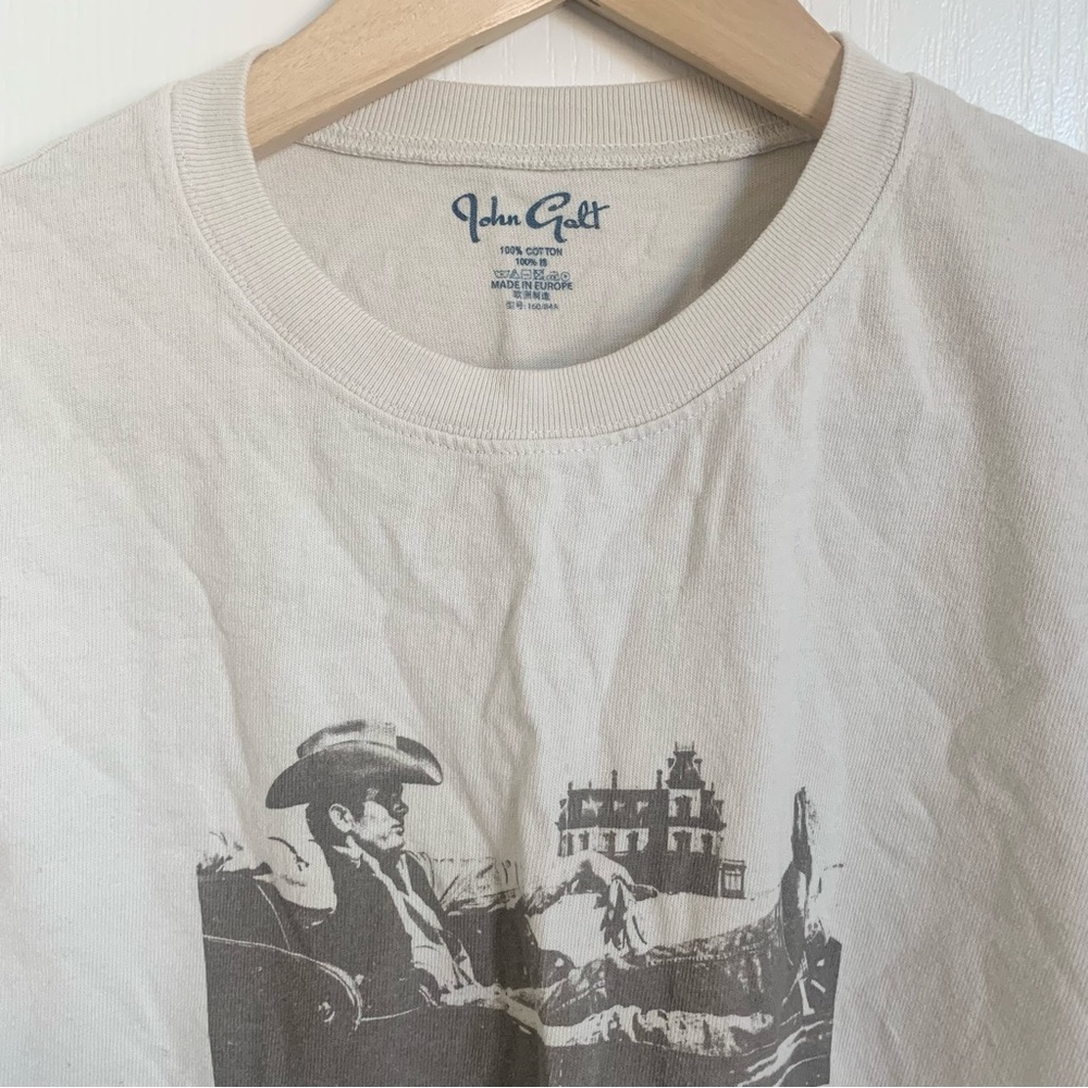 Brandy Melville Beige James Dean Tee - Picture 2 of 2